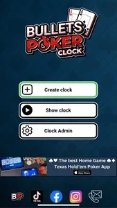 bullets poker clock screenshot 0