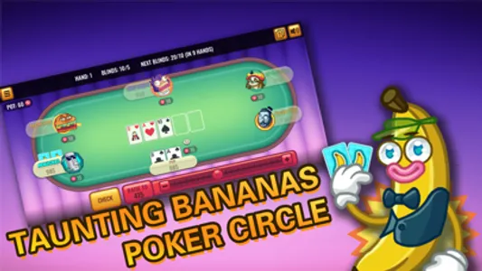 taunting bananas:poker circle screenshot 0