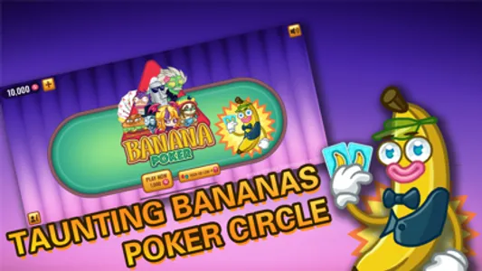 taunting bananas:poker circle screenshot 1