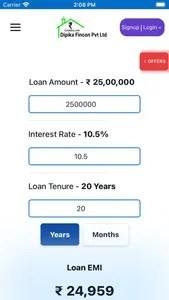 Creddire App screenshot 2