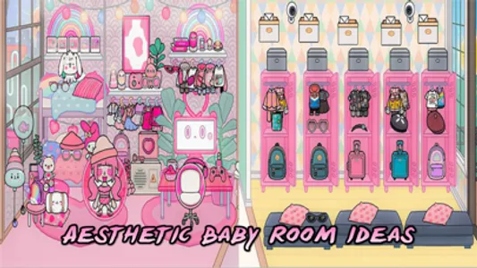 Aesthetic Baby Room Ideas Toca screenshot 1