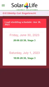 Solar4Life Synergy screenshot 2