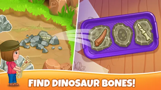 Trucks and Dinosaurs for Kids screenshot 1