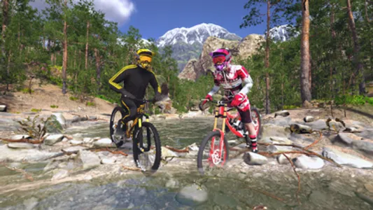 MTB cycling dirt bike games screenshot 1