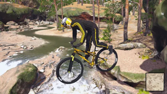 MTB cycling dirt bike games screenshot 2