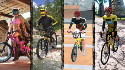 MTB cycling dirt bike games screenshot 5