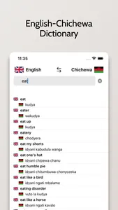 Chichewa-English Dictionary screenshot 0