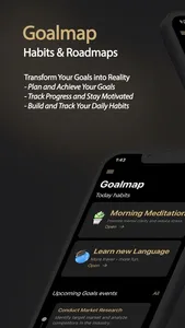 Goalmap - Roadmaps & Habits screenshot 0