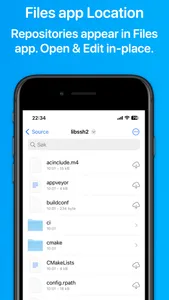 Git Storage: Source Files screenshot 2