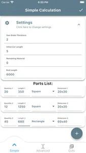 CutMatryx screenshot 1