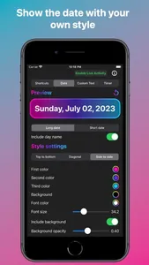 Edgy: Live Activities & Widget screenshot 3