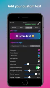 Edgy: Live Activities & Widget screenshot 5