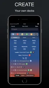 S.W.U. DeckbuildeR screenshot 0