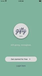 Gifty - Wishlists & Friends screenshot 0