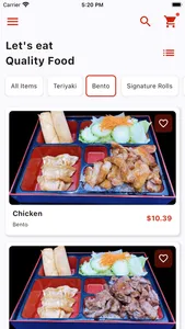Teriyaki Bowl App screenshot 2