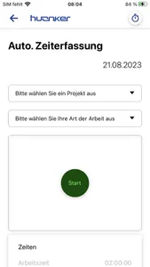 huonker Zeiterfassung V2 screenshot 3