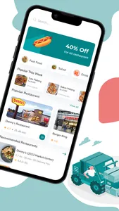 TruckDropp - Food & Delivery screenshot 4