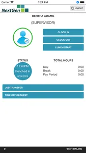 NextGen Timekeeping screenshot 1
