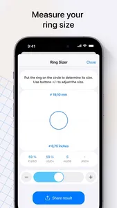 Ring Sizer HQ screenshot 2
