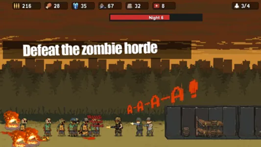 Forest Survival - Zombie War screenshot 0