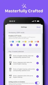 JLPT Words: Vocabulary screenshot 3