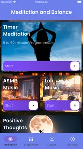 Meditation Timer & Lofi Sounds screenshot 0