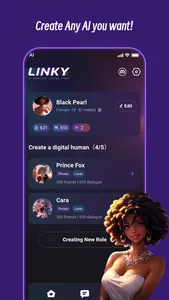 Linky: Chat with Characters AI screenshot 6