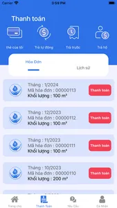 Dịch vụ nước screenshot 5
