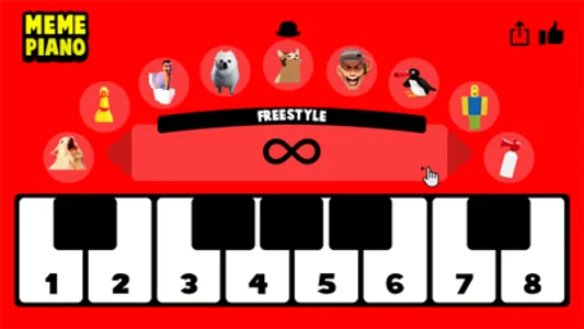 Meme Piano screenshot 0