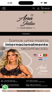 Ana Julia Moda Intima screenshot 1