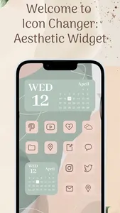 Icon Changer: Aesthetic Widget screenshot 0