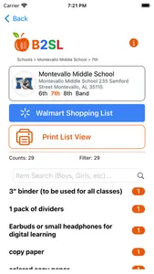 Back 2 School List screenshot 3