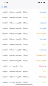 Height Weight-BMI screenshot 2