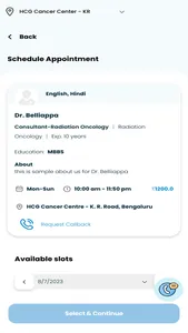 HCG Care screenshot 2