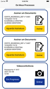 Biometrics Portal Consular screenshot 5