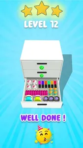 Fill the Makeup Organizer Game screenshot 2