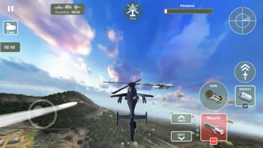 Helicopter Simulator: Warfare screenshot 3