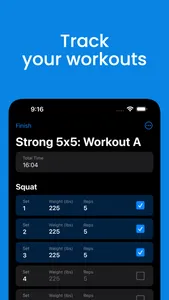 Lifting Tracker · SwoleMate screenshot 0