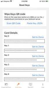 Boltcard NFC Programmer screenshot 2