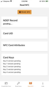 Boltcard NFC Programmer screenshot 3