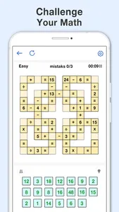 Math Crossword - Number Puzzle screenshot 0