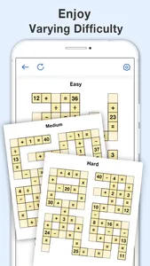 Math Crossword - Number Puzzle screenshot 1