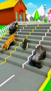 Animal Transform Shift Race 3D screenshot 1