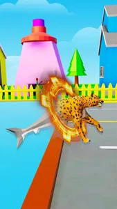 Animal Transform Shift Race 3D screenshot 3