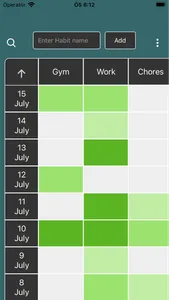 Easy Habit Tracker screenshot 1