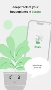 Lyrata — Plant Care Assistant screenshot 0