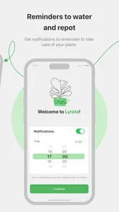 Lyrata — Plant Care Assistant screenshot 1