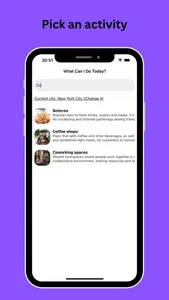 What Can I Do Today Traveler screenshot 1