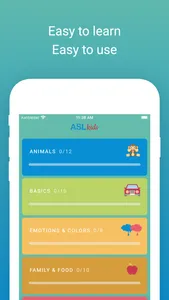 ASL Kids - School screenshot 2