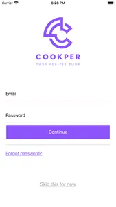 Cookper screenshot 0